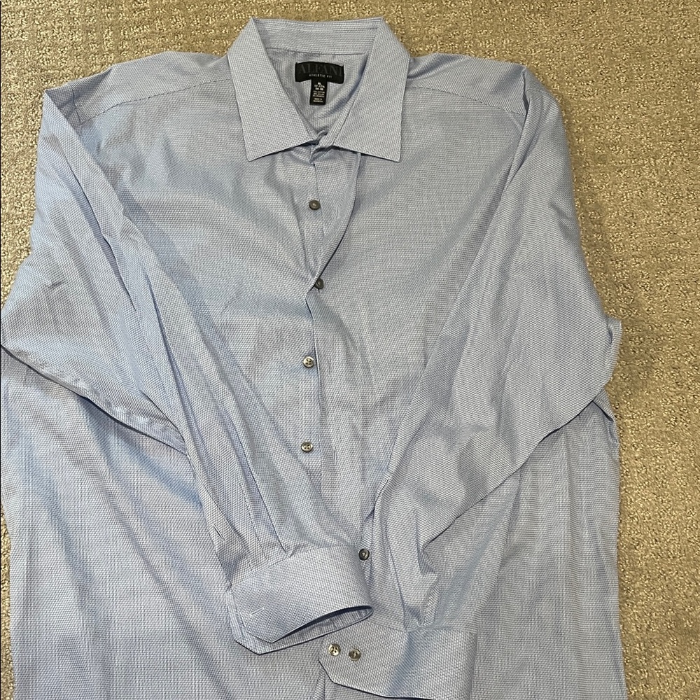 Alfani Sky Blue Men's Dress Shirt